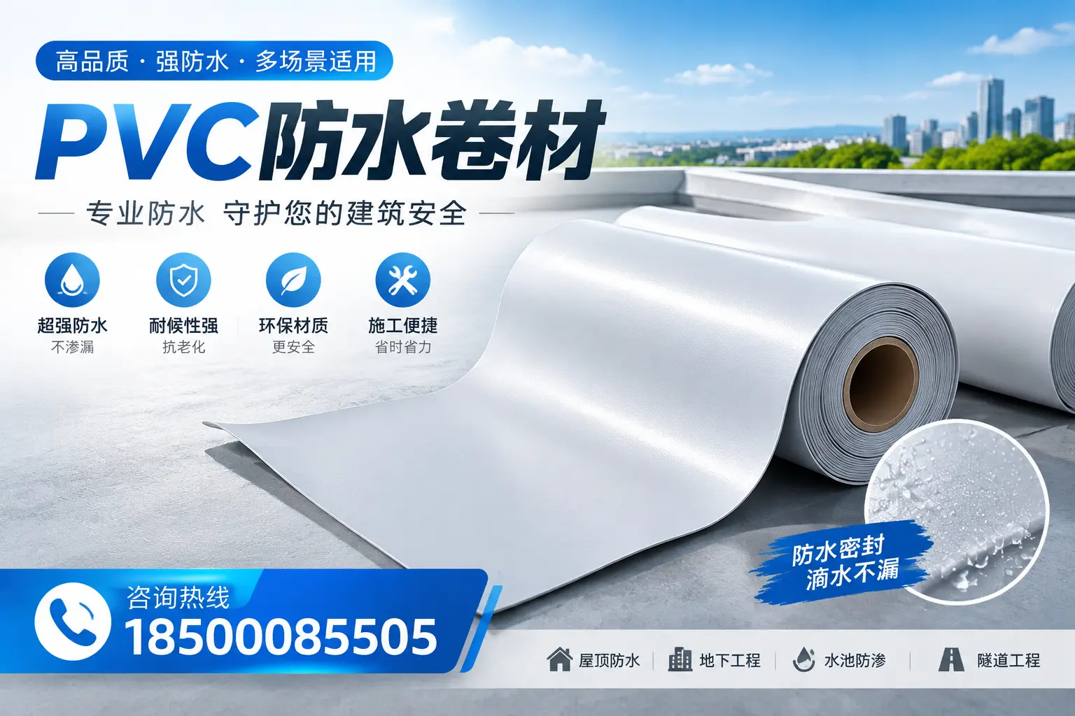PVC防水卷材的市场竞争分析，贵阳品牌选择参考